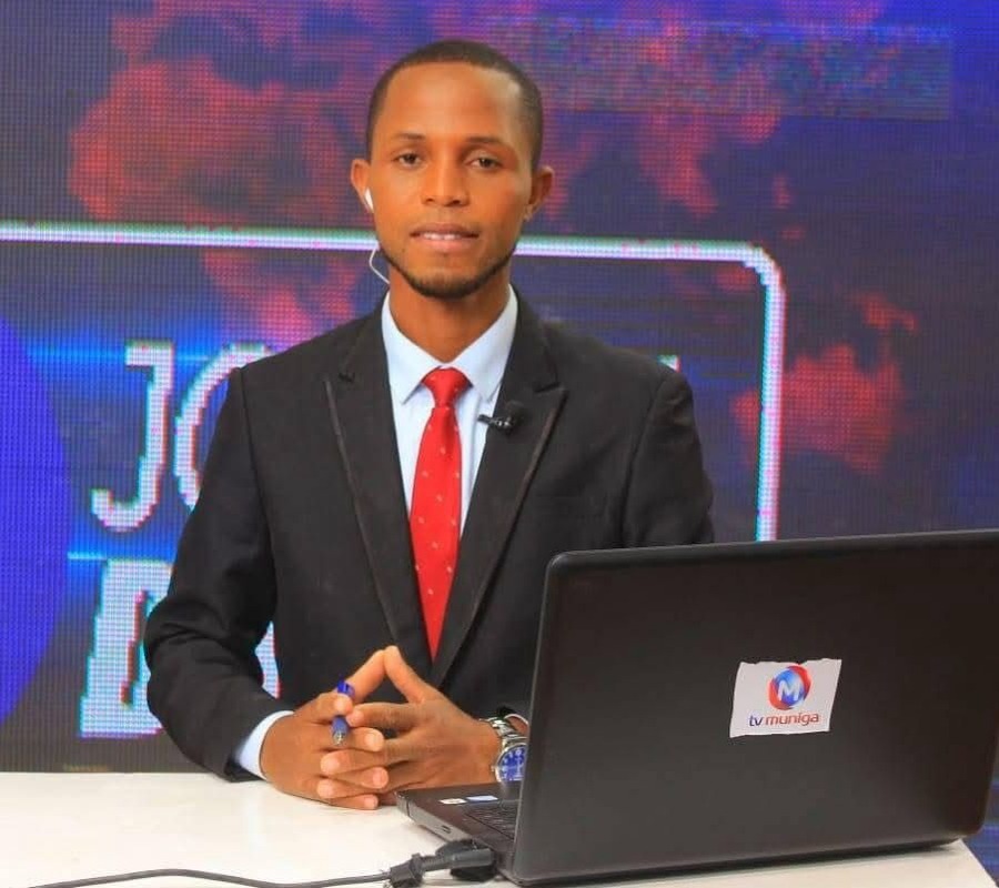 Jornalista Faizal Abudo Muniga TV 1